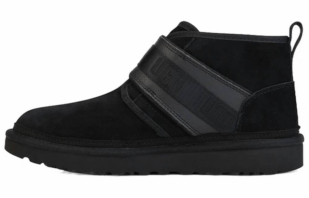 NEW UGG men's neumel snapback boot in black